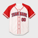 Custom Pinstripe Baseball Jersey