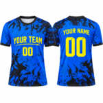 Custom Abstract Soccer Jersey – Personalized Team Name & Number